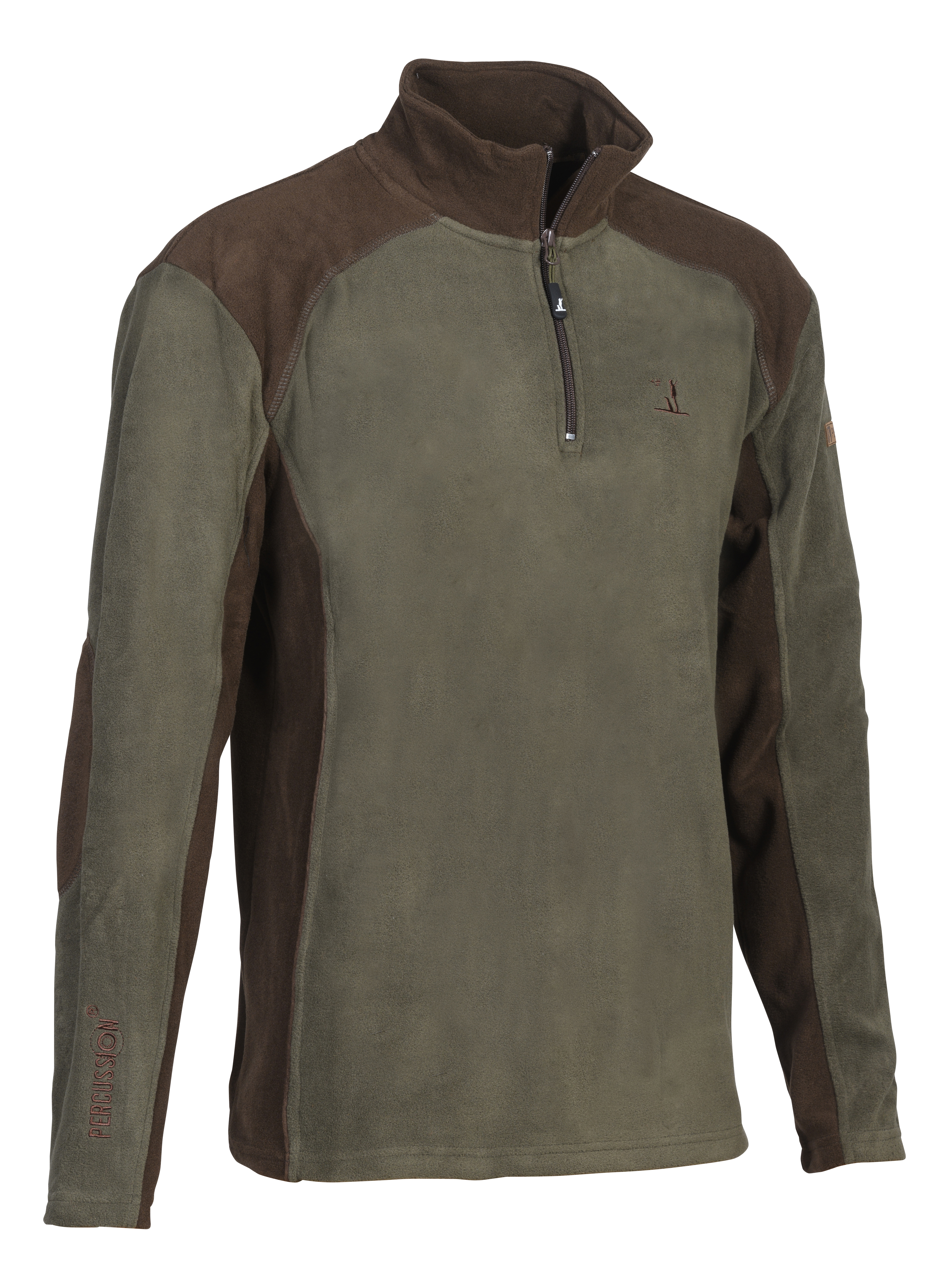 Percussion Fleece Pullover Polo Polaire