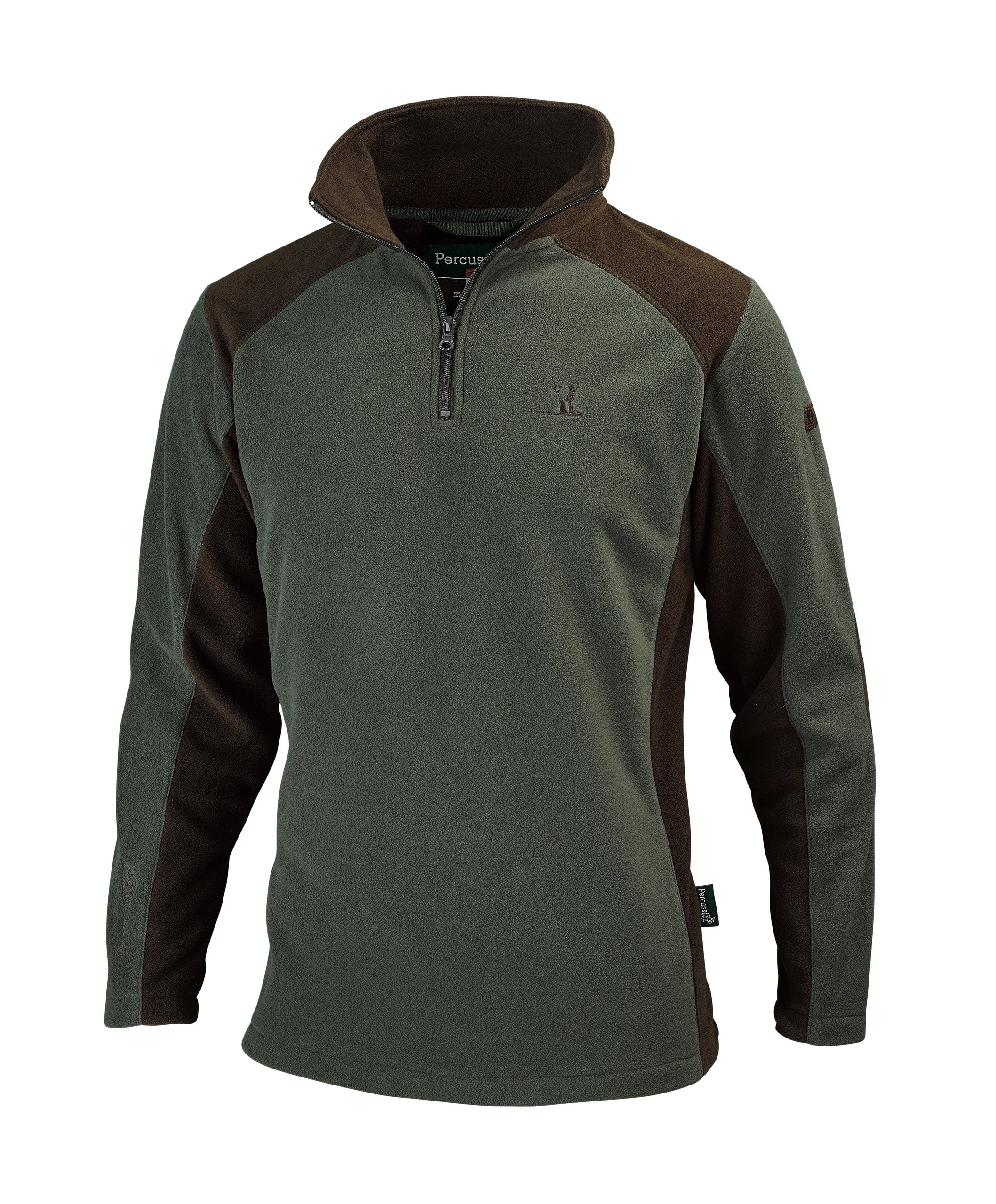 Percussion Fleece Pullover Polo Polaire